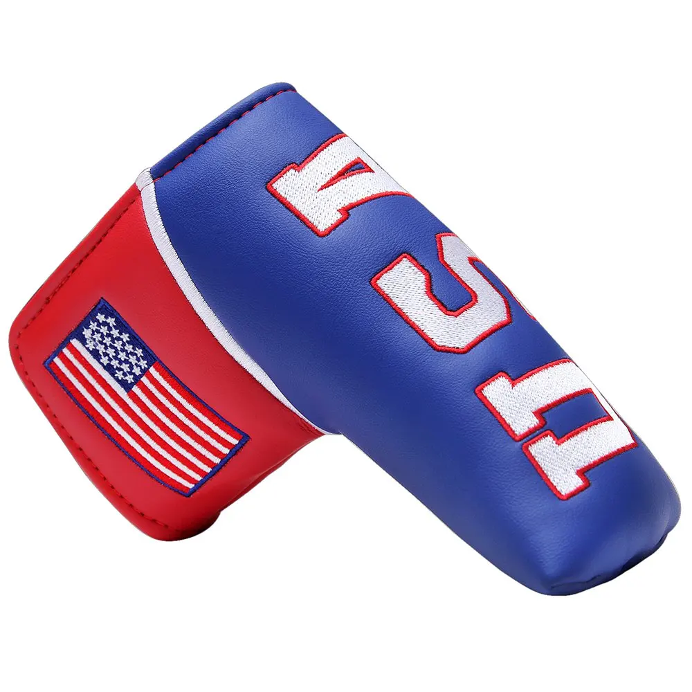 Funda protectora de cuero PU para Putter de Golf, cubierta para la cabeza, apta para Golf, Club de Golf, accesorios para cabezales, 1 ud.
