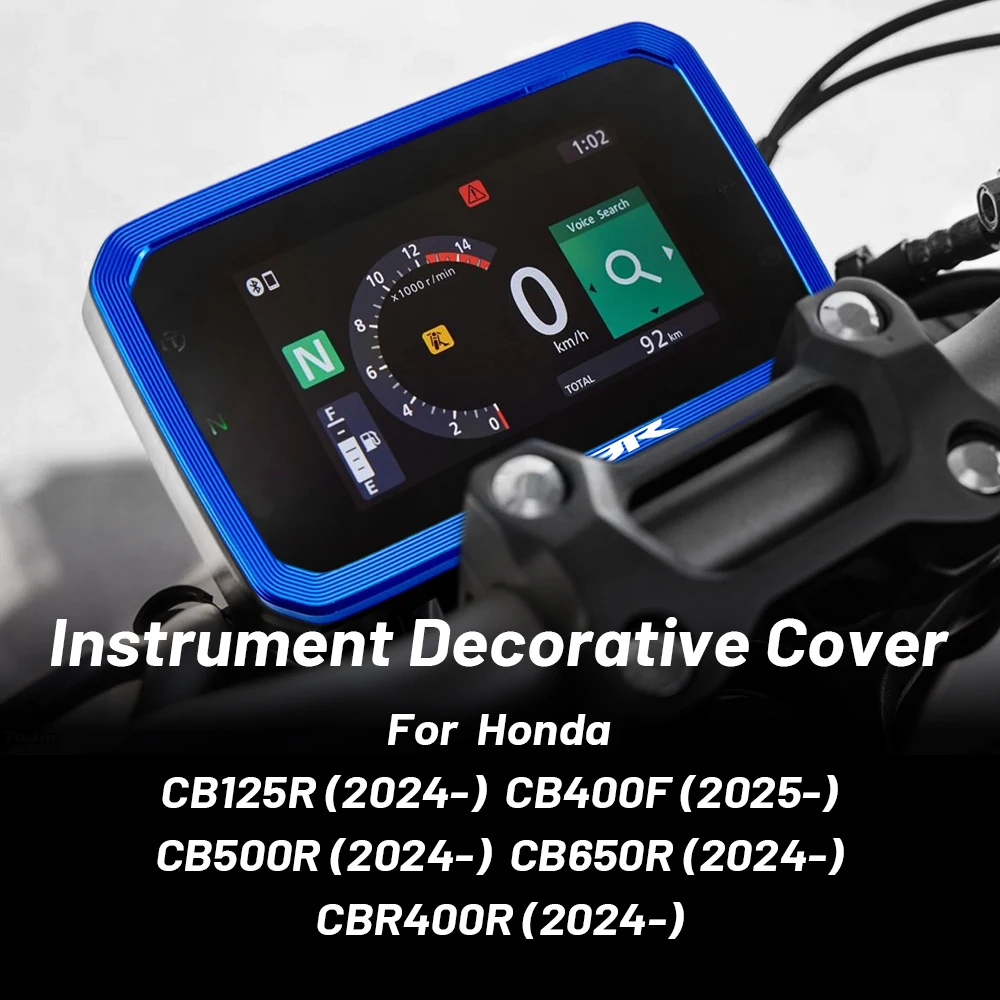 For Honda CBR650R CB650R CB500R CBR400R CB400F CB125R 2024- TFT Display Protector Cover - Instrument Protection Screen Guard