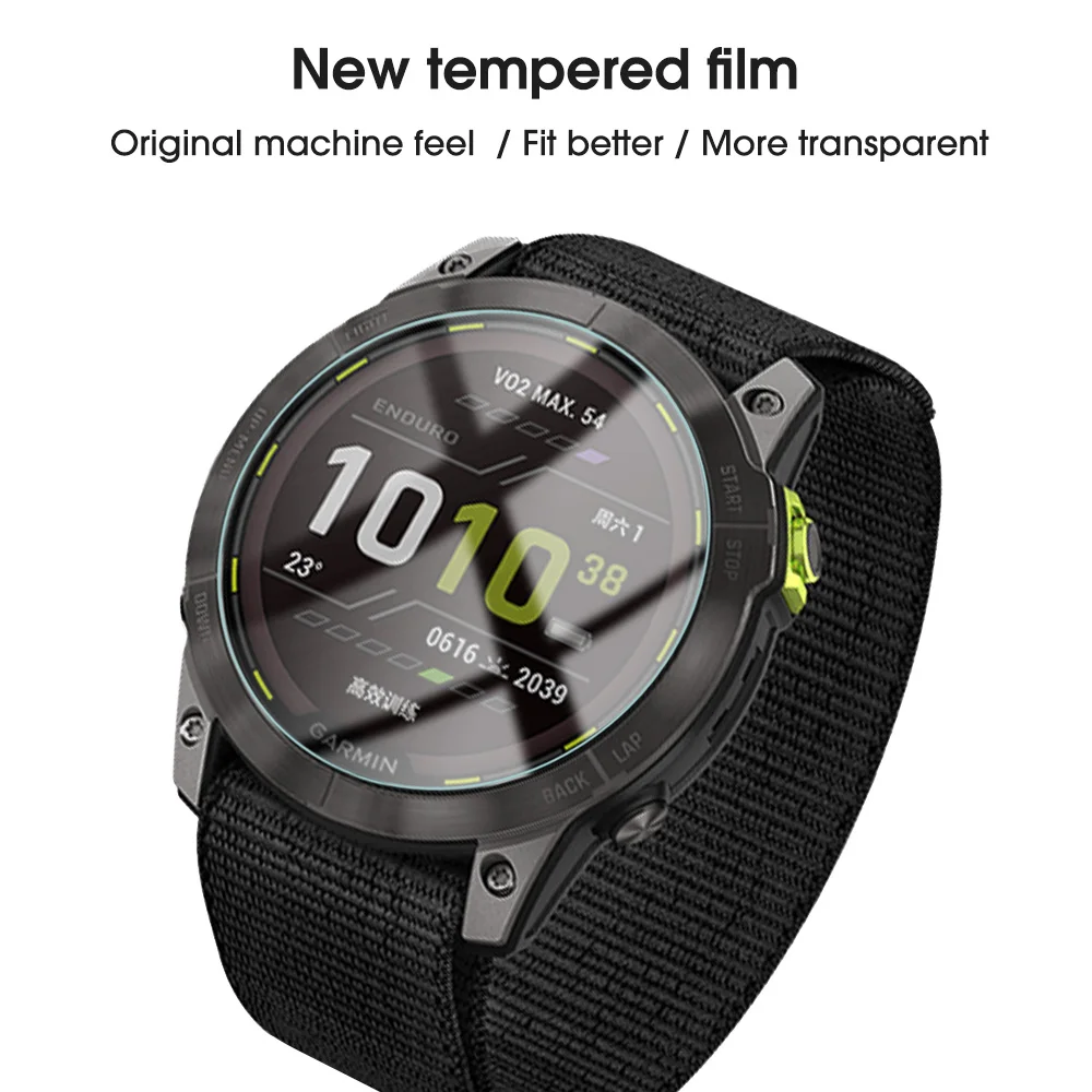 Voor Garmin Enduro 2 Enduro2 Smartwatch Screen Protector Anti-Kras Gehard Glas Film Voor Garmin Enduro 2 Hd Clear glas