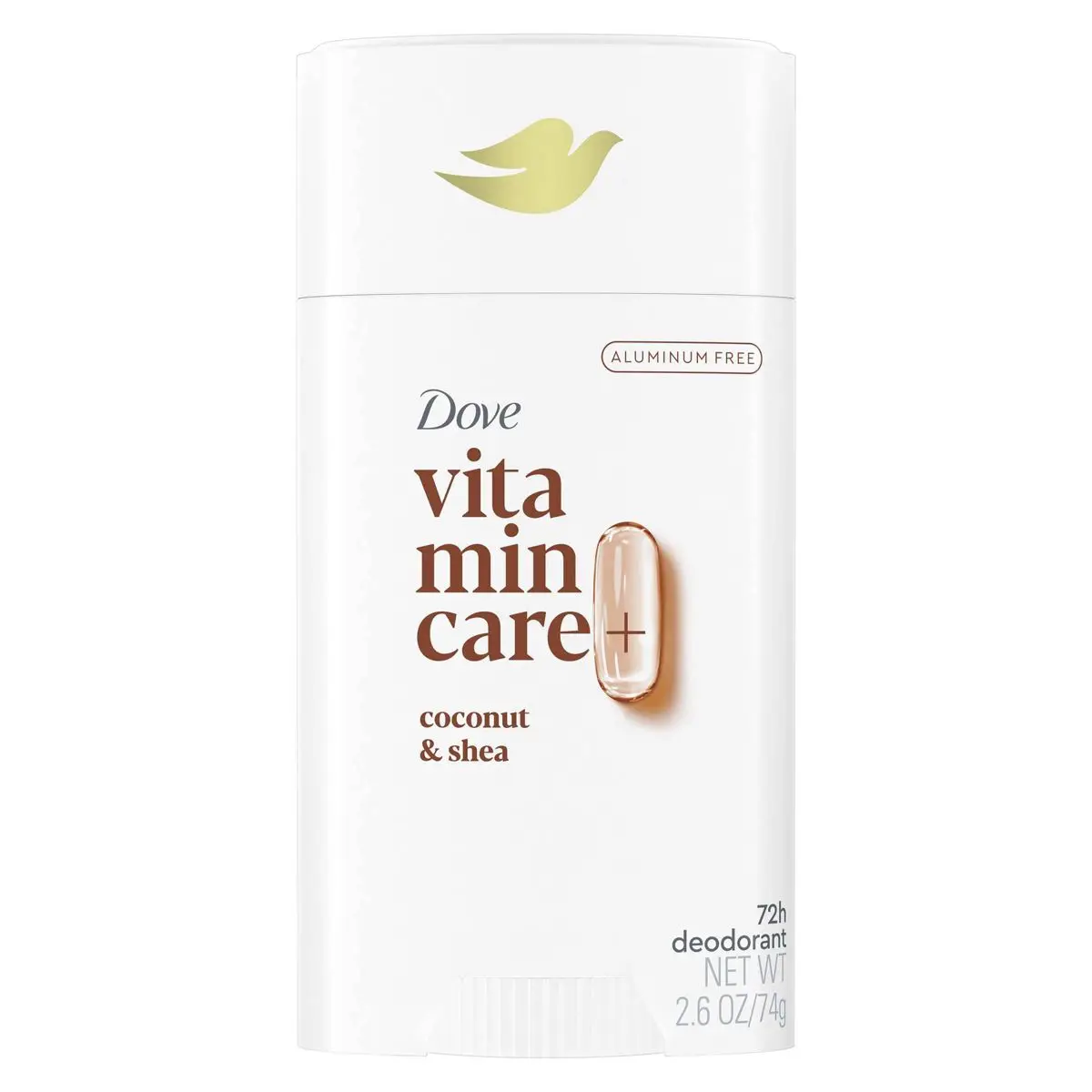 

Beauty VitaminCare+ Aluminum Free Deodorant Stick with Niacinamide - Coconut & Shea - 2.6oz