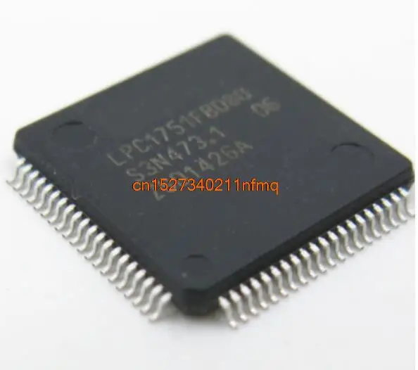 

100% NEW Free shipping LPC1751FBD80 LPC1751FBD LPC1751 LPC1751F QFP80 32KB MC