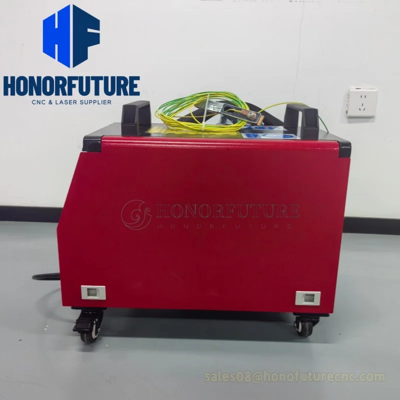 Portable Air-cooled Stainless Steel Thin Sheet Metal Cutting and Welding Machine with Handheld Laser Welding Unit