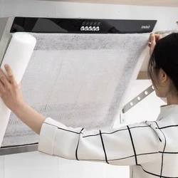 46cm*5/10M Range Hood Filter Paper Disposable Non-woven Oil-proof Cotton Filter Paper Suitable for Extractor Hoods Durable