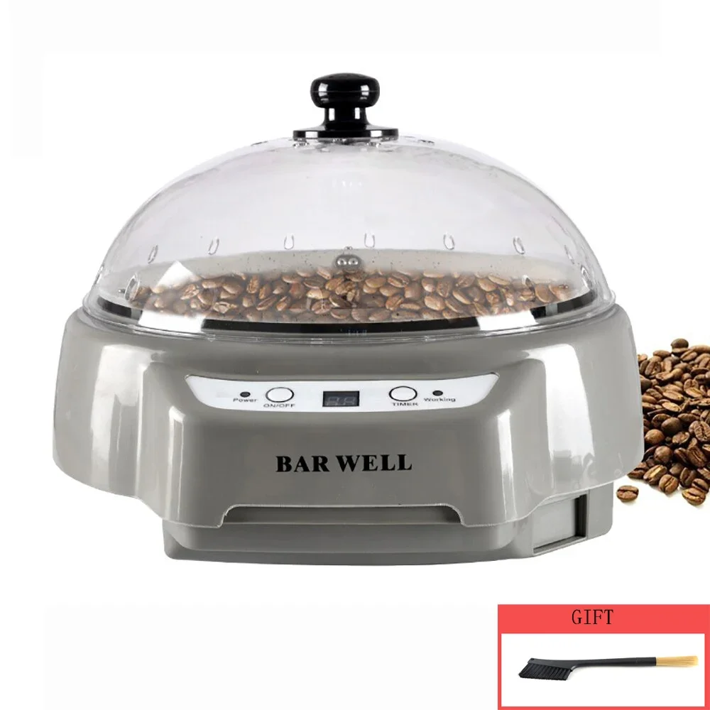 Electric Coffee Bean Roaster Baked Peanut Beans Baking Stove Popcorn Make Dryer Roasting Machine Grain Drying