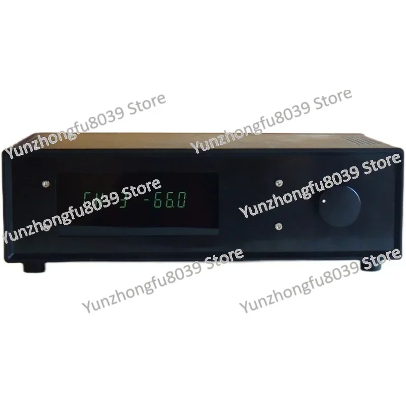 4-in-1-out  1 in 4 out stereo audio switcher remote control VFD large screenRemote control Fully balanced XLR interface