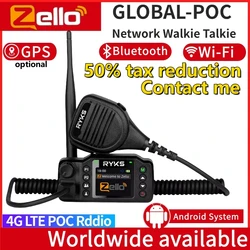 8900plus Zello Mini Mobile Radio 2G 3G 4G 5000KM Transceiver Supports GPS Positioning Car Radio