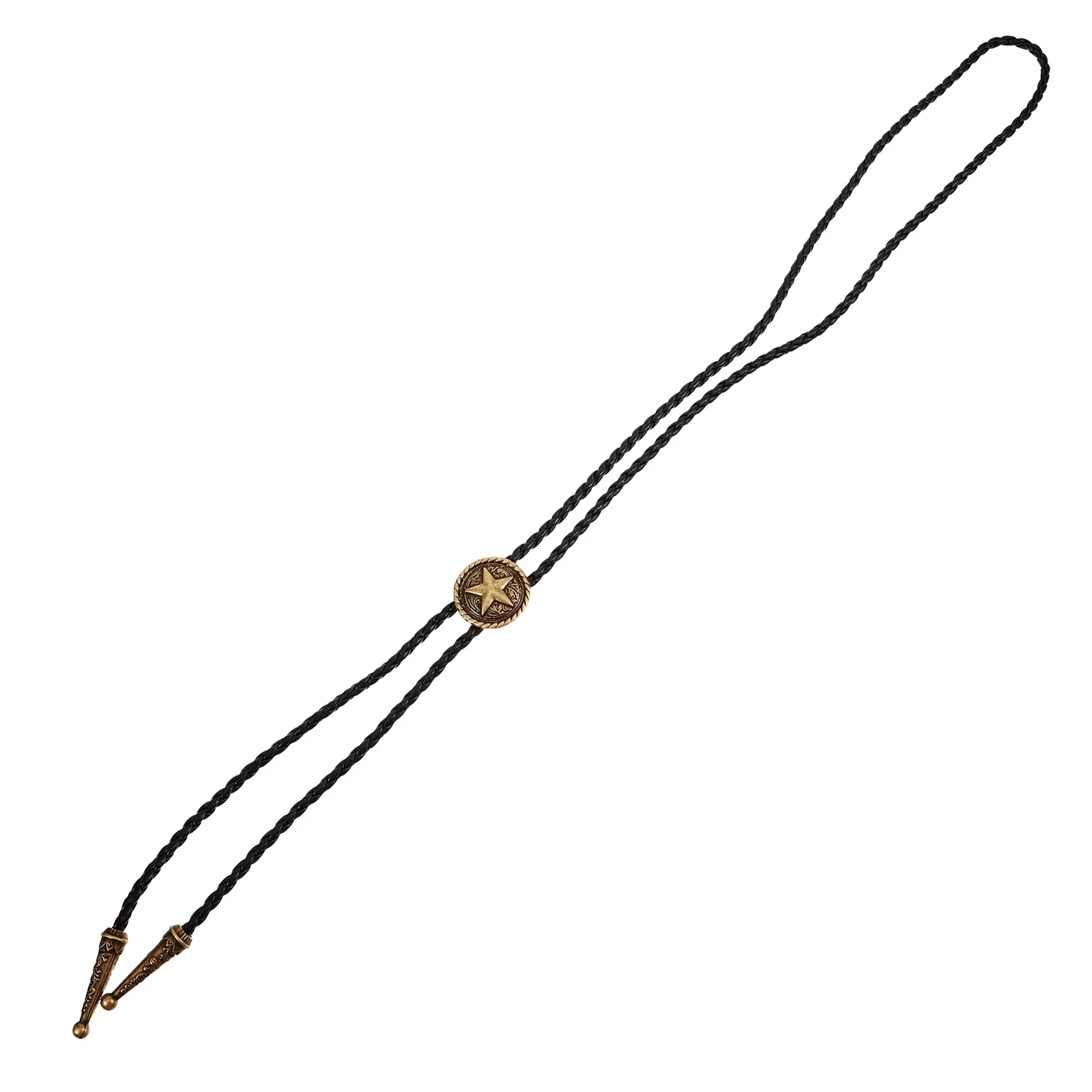 

Bolo Tie Adjustable Vintage Western Necktie Metal Eagle Pendant Party Necklace Decoration Necklace for Men