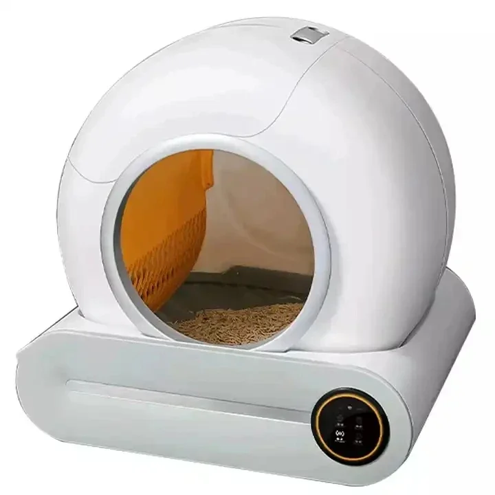 Quick Self-cleaning Portable Automatic Cat Toilet With UV Light cat litter box enclosure litter 4 cat training toilet kit