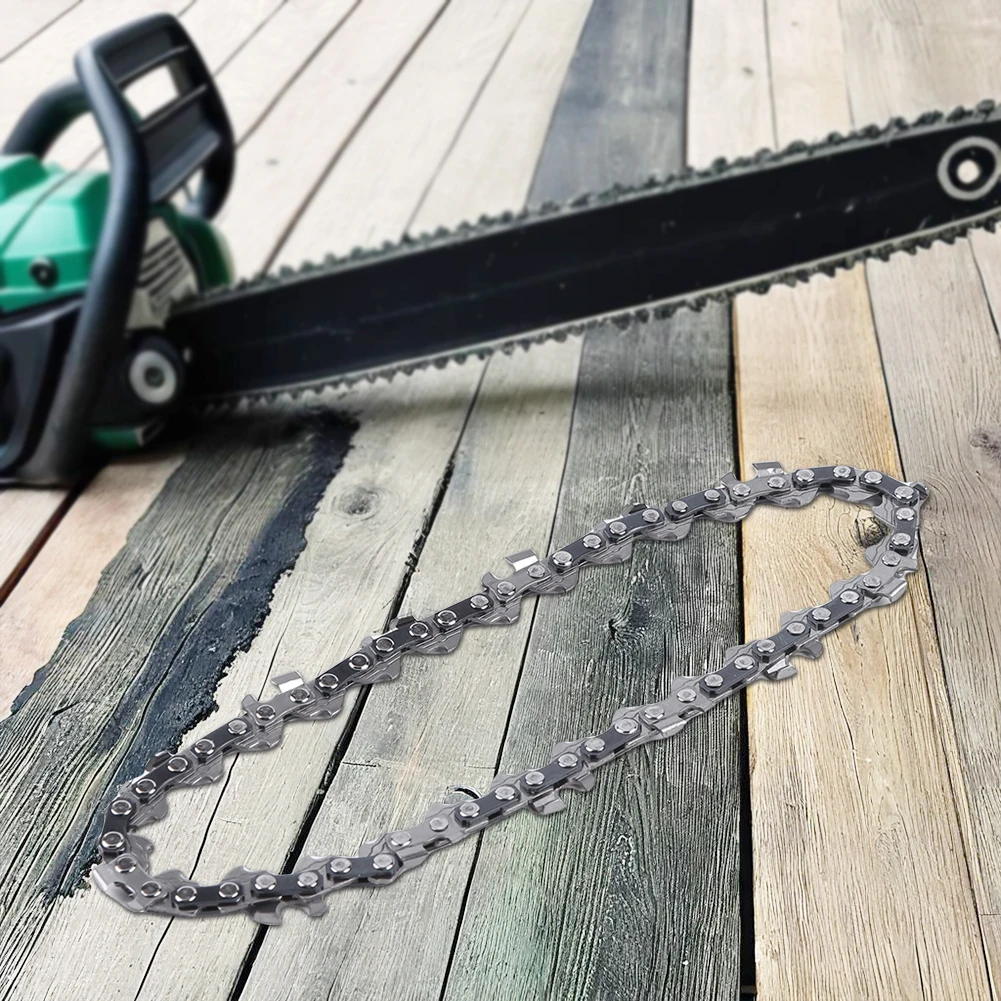 4 بوصة سلسلة المنشار الصلب الصغيرة 28 وصلات محرك استبدال المنشار سلسلة المنشار الكهربائي سلسلة المنشار الكهربائي ملحق