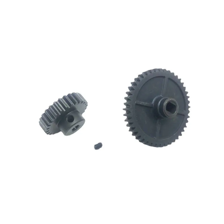 Metal Upgrade 44T Reduction Gear 27T Motor Gear For WLtoys 144010 144001 144002 124016 124017 124018 124019 RC Car Parts