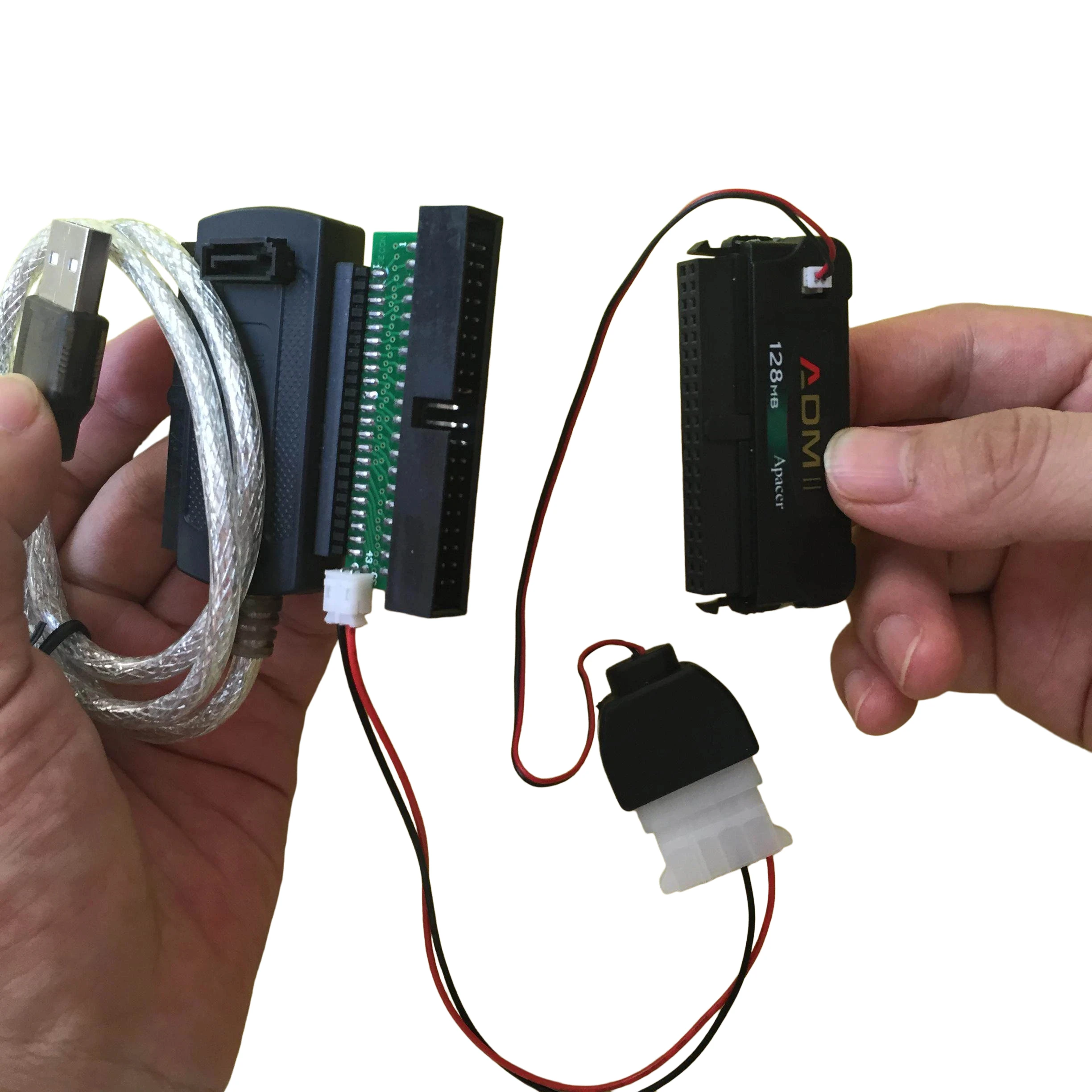 44-pin Electronic Disk to USB 40-pin to USB Adapter, Notebook IDE Parallel Port to USB Reader