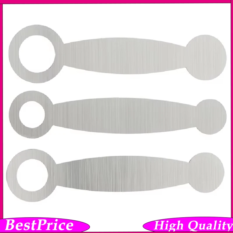 M MBAT 3Pcs Flute Repair Parts Stainless Steel Press Pads Flute Piccolo Repair Tools Woodwind Musical Instrument Accessories