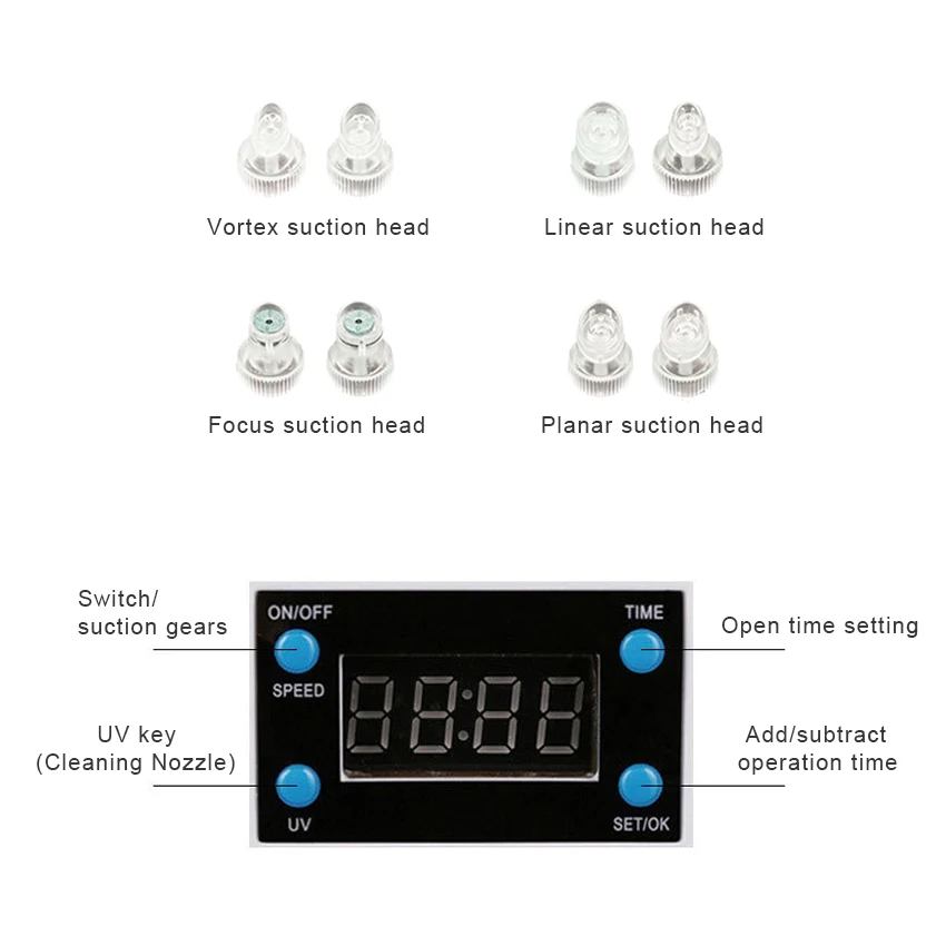 小さな泡クレンジングマシンにきび除去水スプレーハイドロジェット美容ツール顔毛穴真空吸引にきびクリーナー