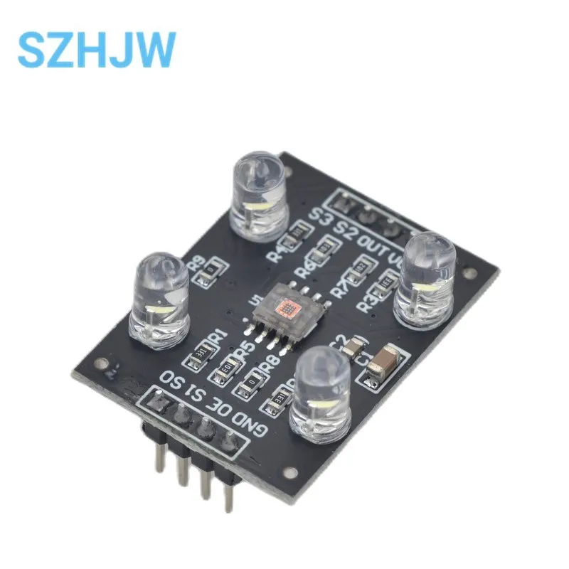 Color Recognition Sensor TCS230 TCS3200 Color Sensor Color Recognition Module Color For Arduino White LED Lights Microcontroller