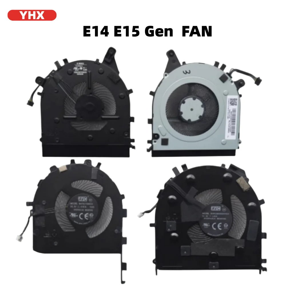 Original CPU Cooling Fan Cooler For Lenovo Thinkpad E14 E15 Gen 1 Gen 2 GEN 3 Laptop 5H40S72906 5H40S72907 5H40S72908 5H40S72909