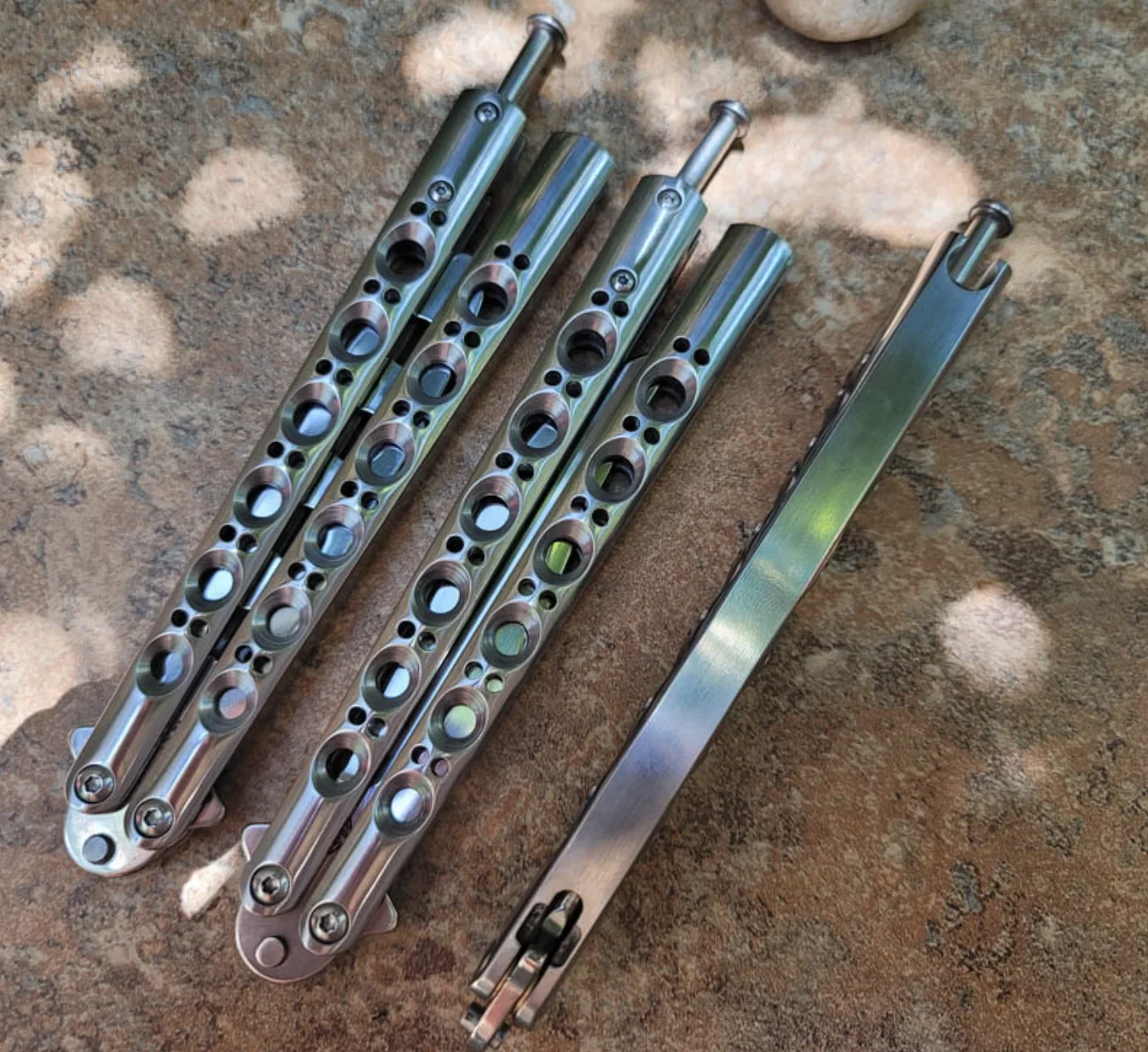 Imagem -02 - Theone-ferramentas Manuais para Bm42 Bm43 Bm40 Nova Versão Modelos de Espelho Aço 440c Edc