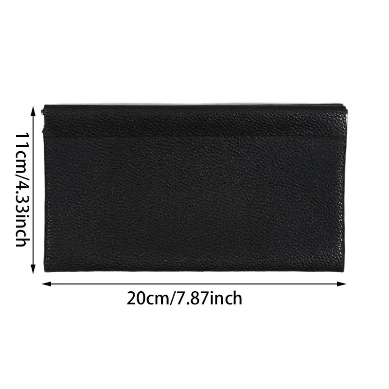 Fashion Automatic Closing PU Shrapnel Storage Bag Earphone Data Cable Lipstick Jewelry Portable Mini Waterproof Storage Bag