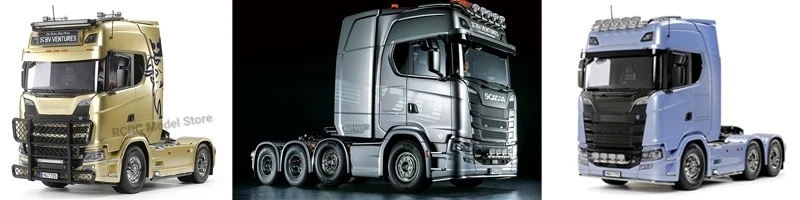 JUWUBA 1/14 LED Frontscheinwerfer Lampe Scheinwerfer Für Tamiya Lkw 770s 6x4 56368 8x4 56371 Lkw Zubehör JUWUBA LED Beleuchtung – Detail 1