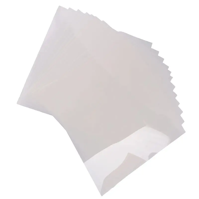BHTS-12 Sheets 10Mil Mylar Sheet 12 X 12 Inch Milky Translucent PET Blank Stencil Making Sheet Durable (10Mil)