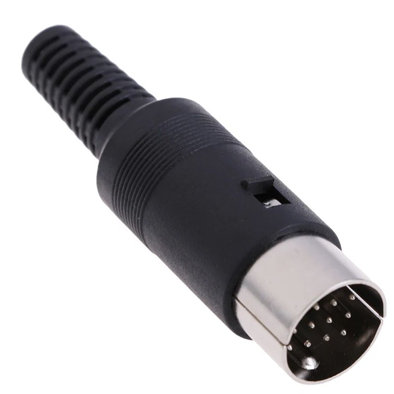 Hot 1PC DIN Plug 13 PIN Male Inline Audio Adapter Connector DIN-13P Plug Audio AV Connector For Keyboard Audio Computers