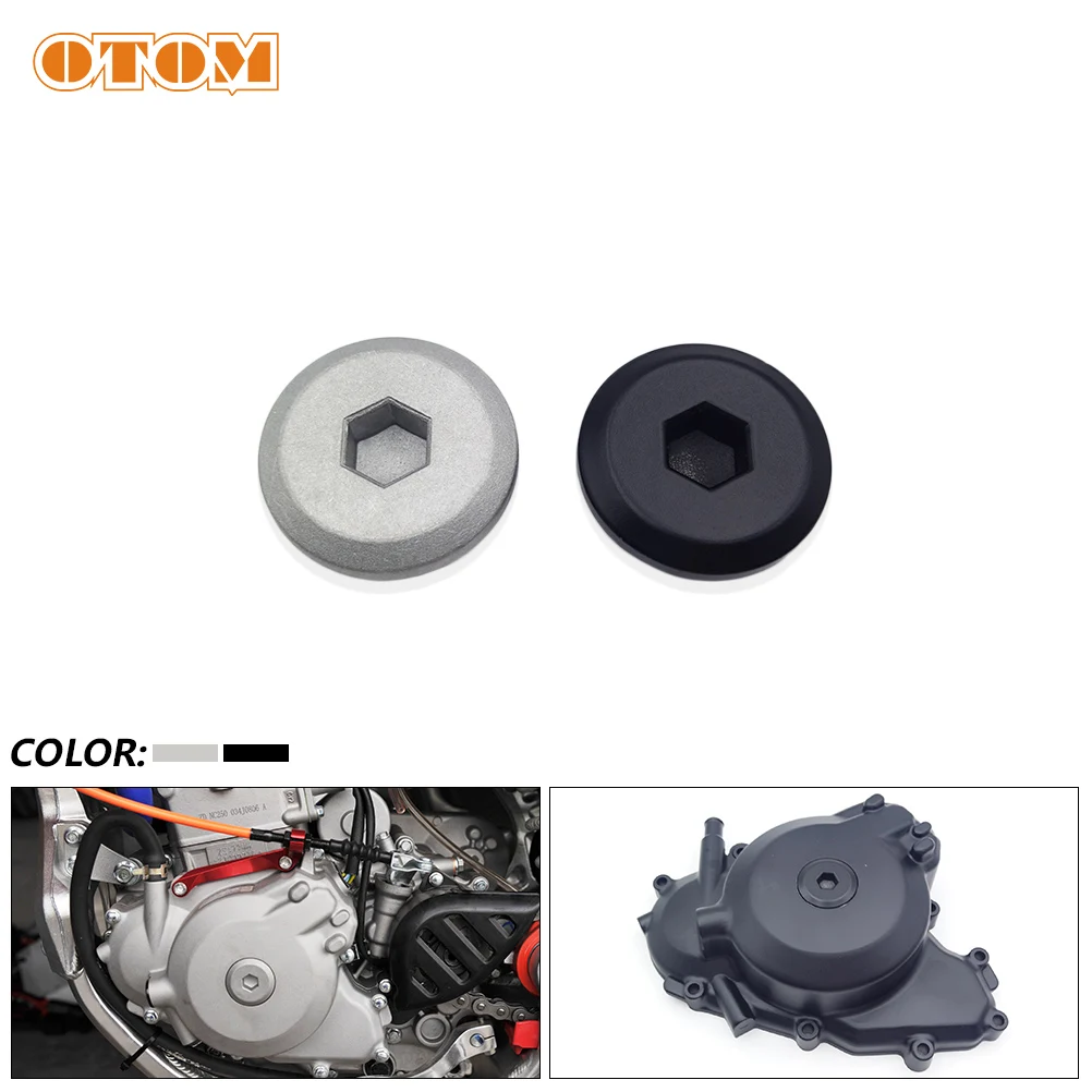 OTOM Motocycle Magneto Cover Large Sight Hole Bolt For ZONGSHEN NC250 NC450 Engines Accessories Magneto Motor Cover Case Screws