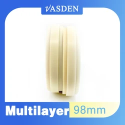 A1 A2 A3 colores multicapa PMMA 98mmDisc PMMA VASDEN Cad/Cam fresado Dental Pmma productos de laboratorio Dental en blanco