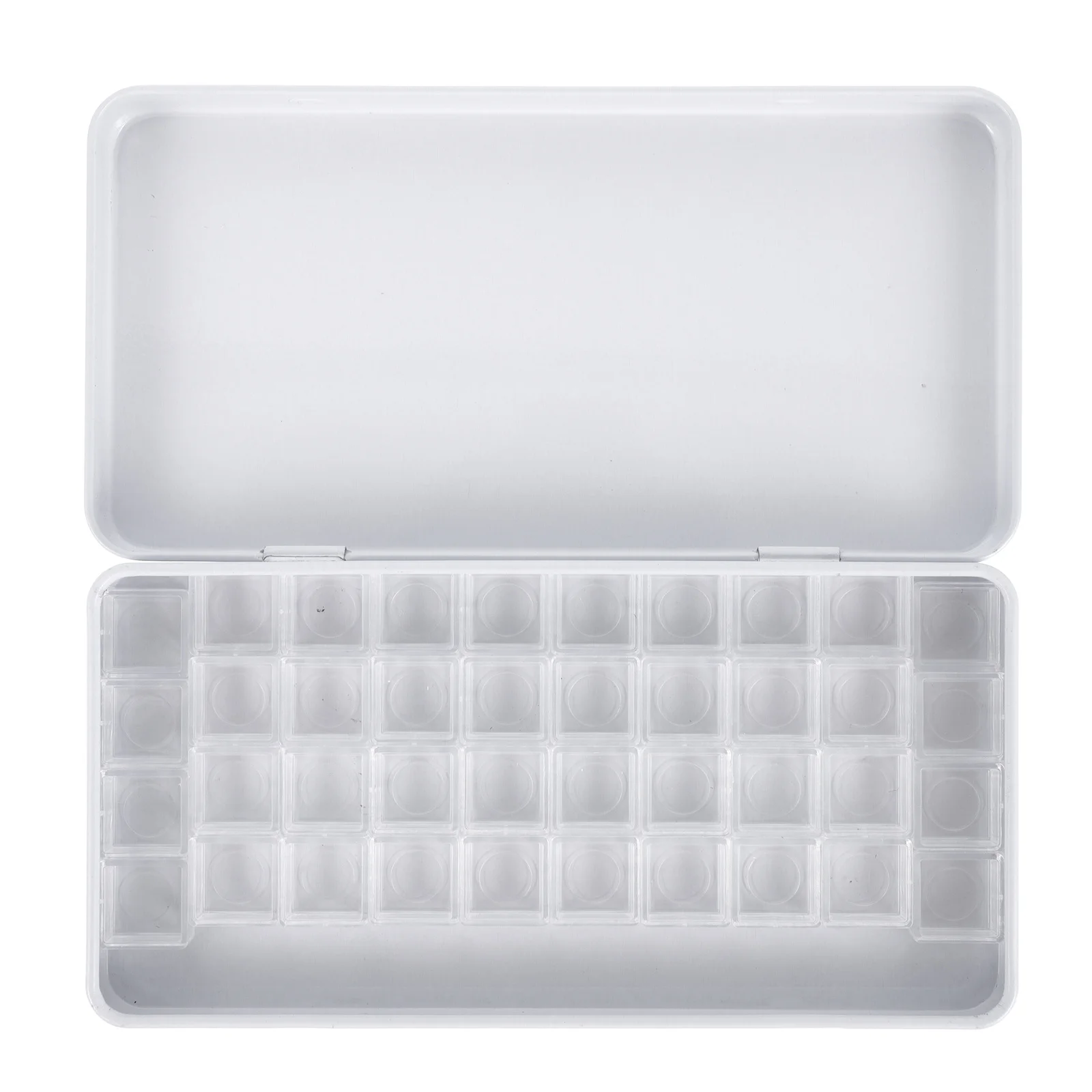 

Watercolor Paint Box Empty Tins Can Portable Palette Container Metal Boxes Plastic Pans Travel Cans