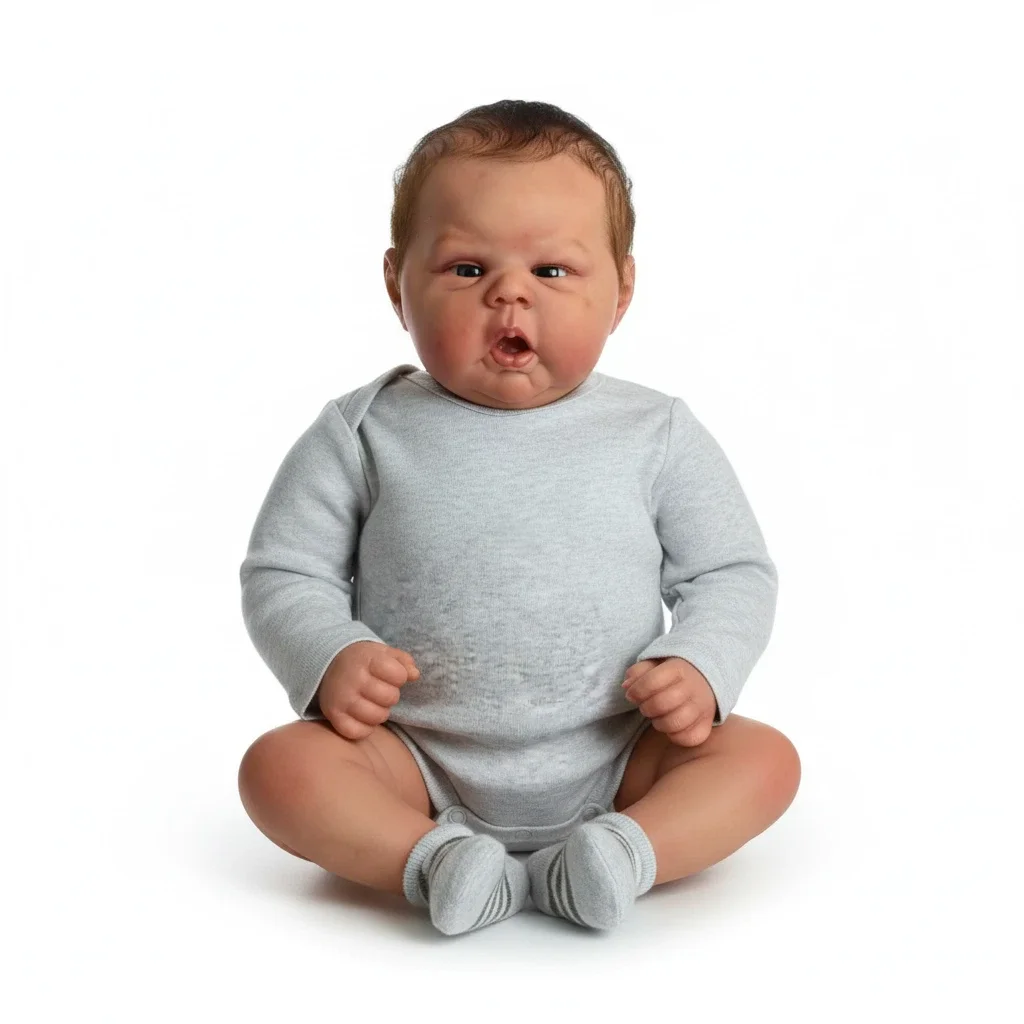 20Inch Gounchi Nieuwe Collectie Afgewerkte Pop Handgemaakte Levensechte Pasgeboren Baby Poppen 3D Huid met Zichtbare Aderen Bebe Reborn Pop