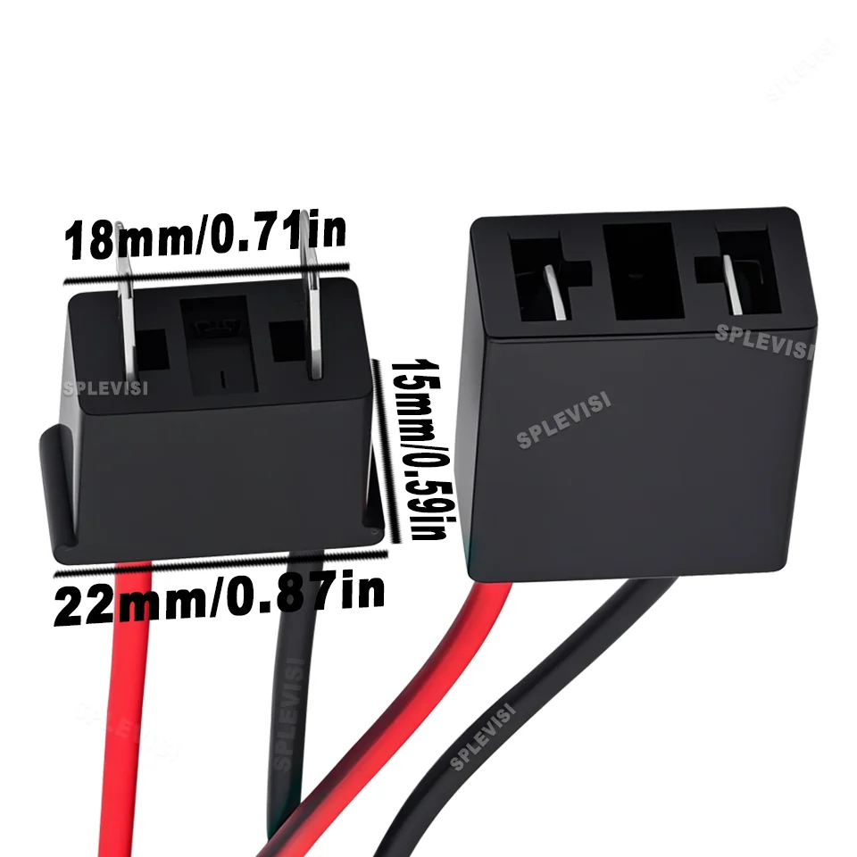 1 زوج 50 واط 6RJ 6ohm H7 477 499 السيارات تحميل المقاوم خطأ Canceler LED فك Canbus الحرة الأسلاك Canceler فك ضوء