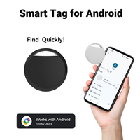 For Android Phones Smart GPS Tracker Bluetooth Locator Tag Work With Google Find My Device Anti-Lost Device Keys Pet Finder