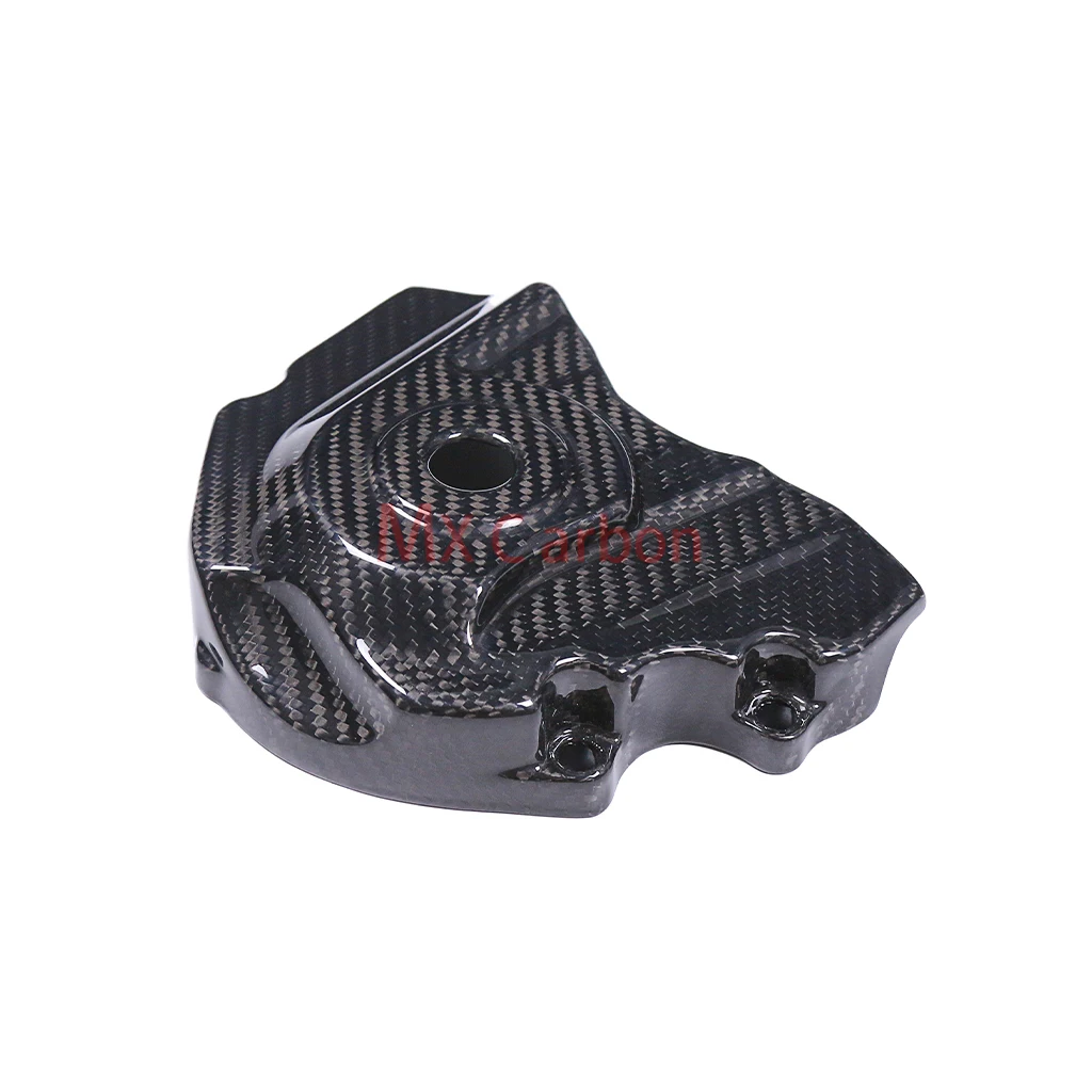 For BMW S1000RR 2015 2016 2017 2018 3K Carbon Fiber Sprocket Cover Cowl Faring Kits Motorcycle Accessorie