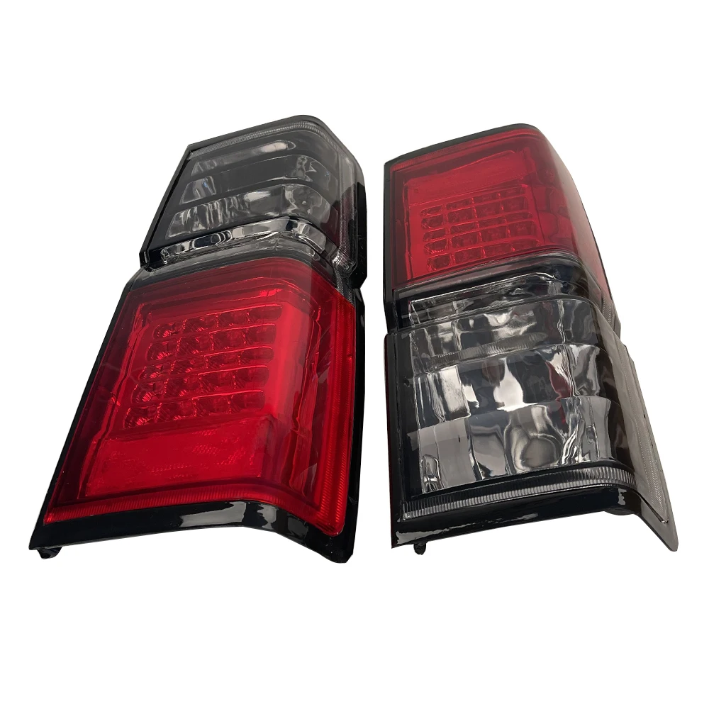 Car LED Taillight Brake Light For Nissan Jeep Terrano D21 A Pair of Crystal White and Smoked Color 1987 to 1995