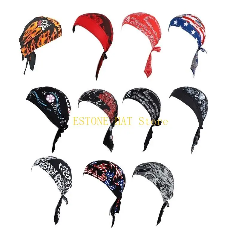49MF Stylish Pirate HatLight Weight Breathable Adjustable Party Headwear For Men Women Halloween Party Themed Gathering