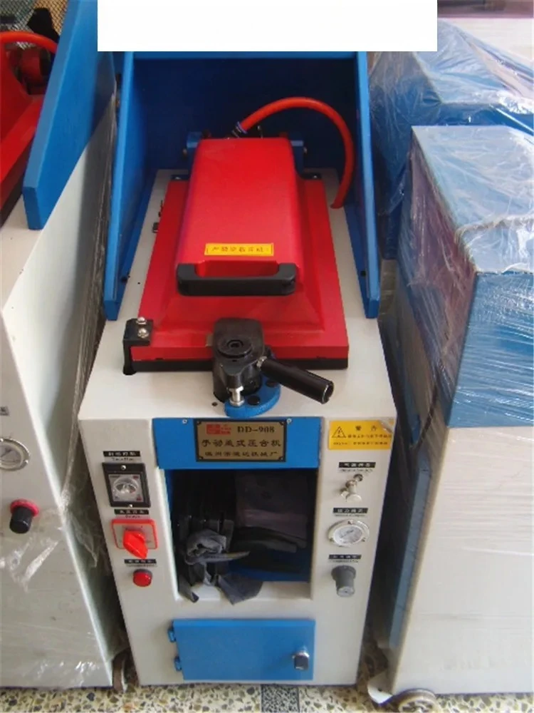 Shoe cover type single head pressing machine, pneumatic bottoming machine, high type low type pressing machine