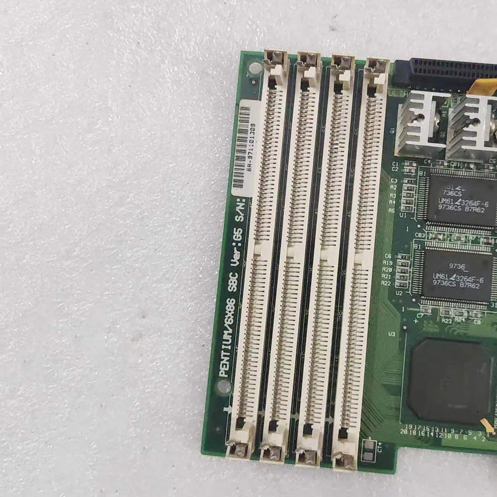 

Industrial Control Computer Motherboard PENTIUM/6X86 SBC Ver: G5