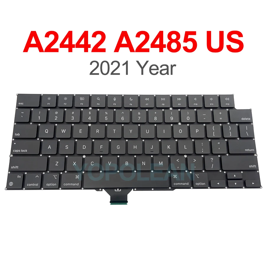 新しい US キーボードの交換 Macbook Pro Air A1706 A1707 A1708 A1534