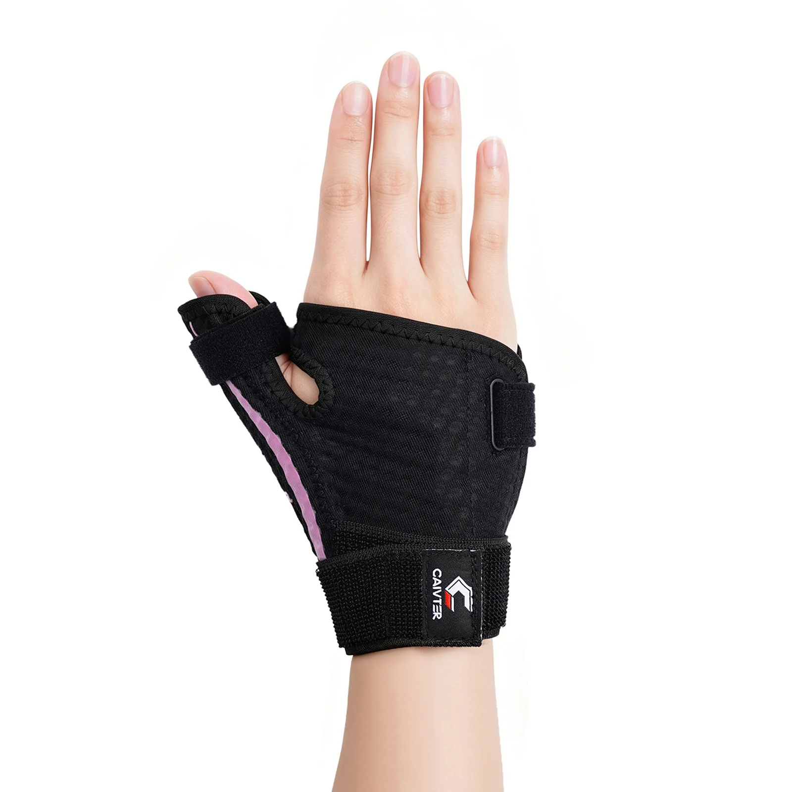Men Women Thumb Brace Adjustable Hook-and-loop Fastener Hand Support Spica Splint Stabilizer for Arthritis Tendonitis Relief