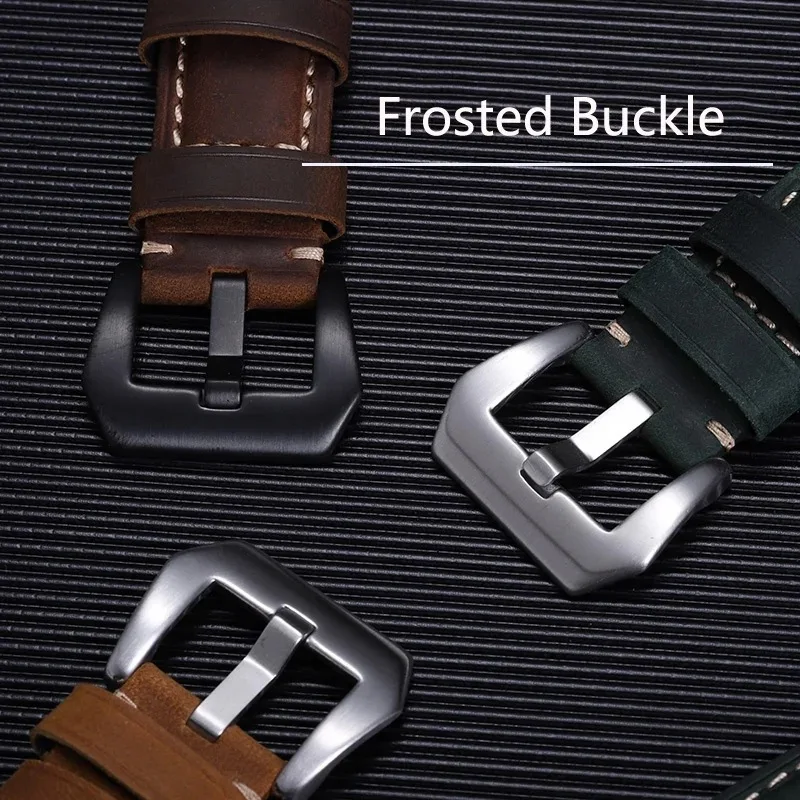 Pulseira de relógio vintage IWatch pulseira de relógio inteligente couro de cavalo louco couro cera de óleo