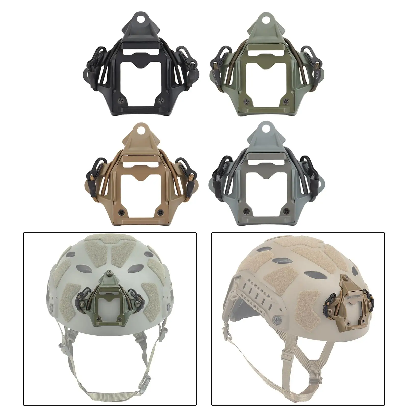 

Lightweight Helmet Mount Base Adapter Hunting Durable Accessory
