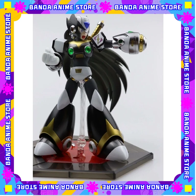 

Original Kotobukiya ROCKMAN Figures Black Zero Action Figure PVC Genuine Collectible Model Dolls Statuette Ornament Custom Toys