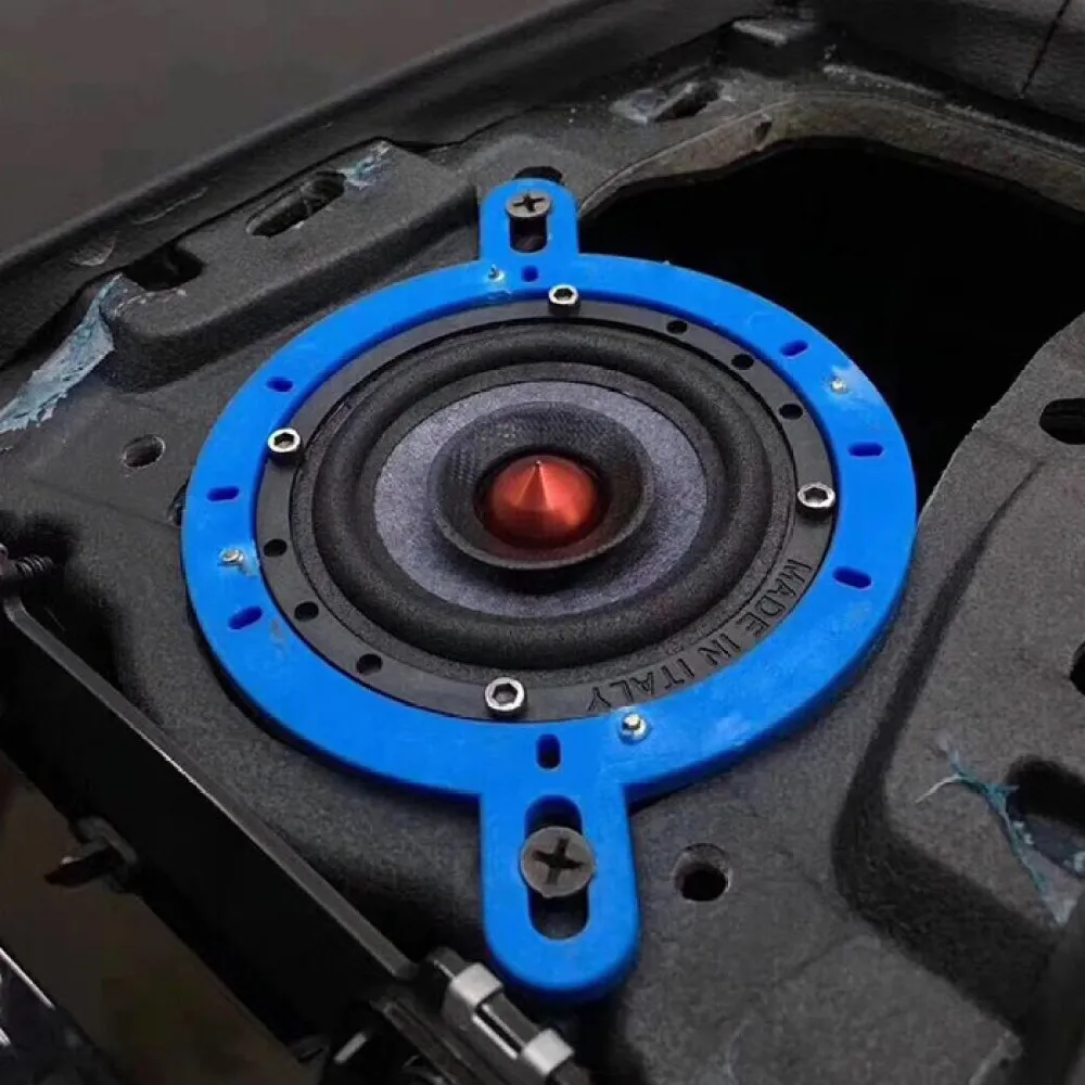 Car Audio Midrange Speaker Spacer Ring Universal Modification Holder Compatible With 2 Inch 3 Inch 35 Inch 4 Inch Driver Unit