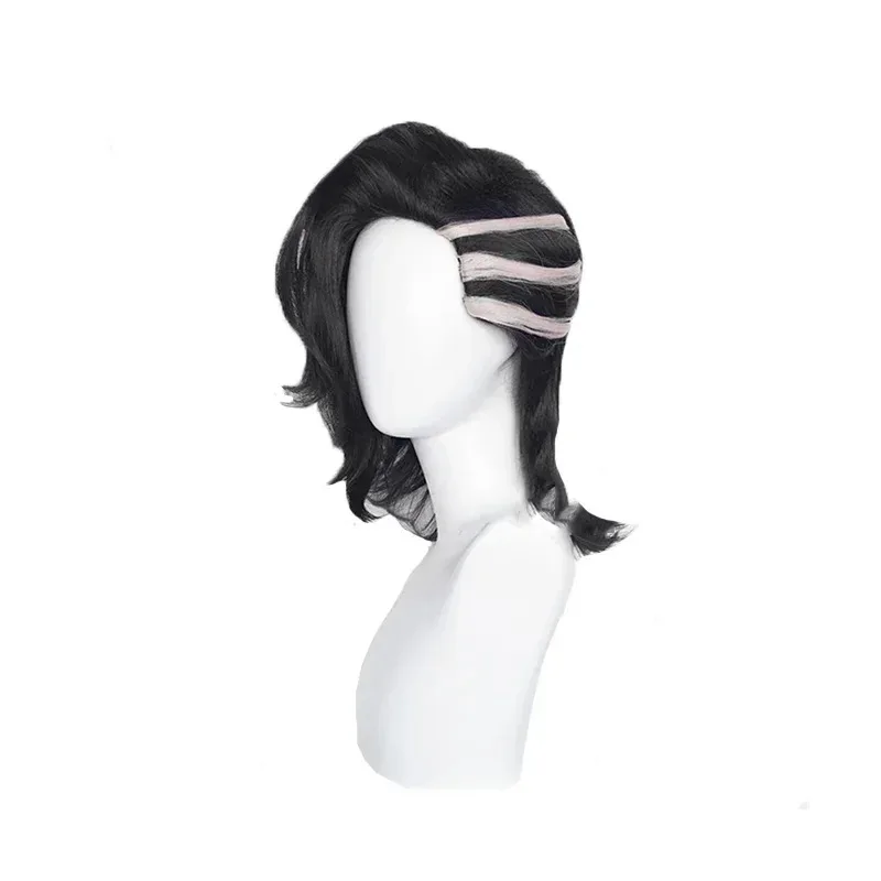 

Candy 2025Tokyo Revengers Kuichi Hajime Косплей Короткий черный термостойкий синтетический парик + сетка для волос