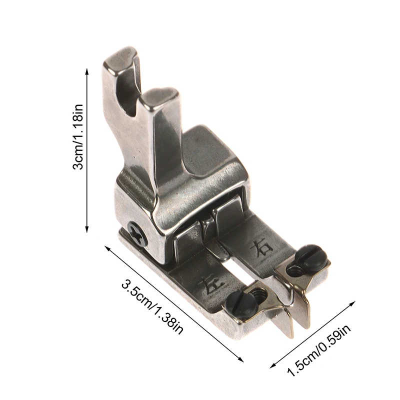 1 Pc Links Rechts Einstellbare Guide Positionierung Nähfuß Doppel Kompensieren Presser Für Industrielle Nähmaschine Zubehör