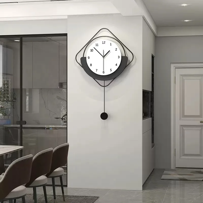 

New Creative High end Wall Clock Home Living Room Decoration Pendant Clocks Internet Celebrity Simple Wall Clock