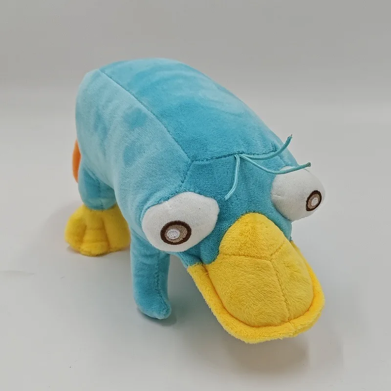 25CM New Simulated Blue Perry The Platypus Plush Toys Anime Stuffed Animals Duck Dolls Boys Girls Christmas Birthday Gifts