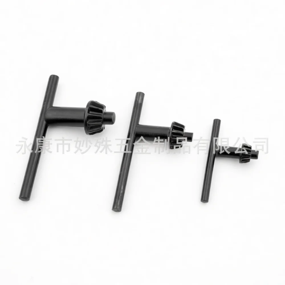 Hardened Carbon Steel Drill Chuck Key Industrial Drill Bit Tightening Accessory For Electric Drills And Impact Hammers