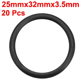 20pcs O-Rings Nitrile Rubber Gasket 25mm Inner Diameter 32mm OD 3.5mm Width Seal Rings Sealing Gasket for Pressure Washer