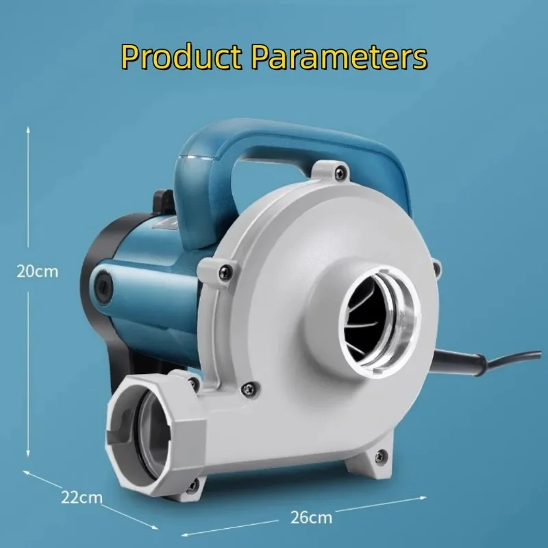 Industrial vacuum cleaner, construction site special slotting machine, grinder, high-power super strong suction dust collector b
