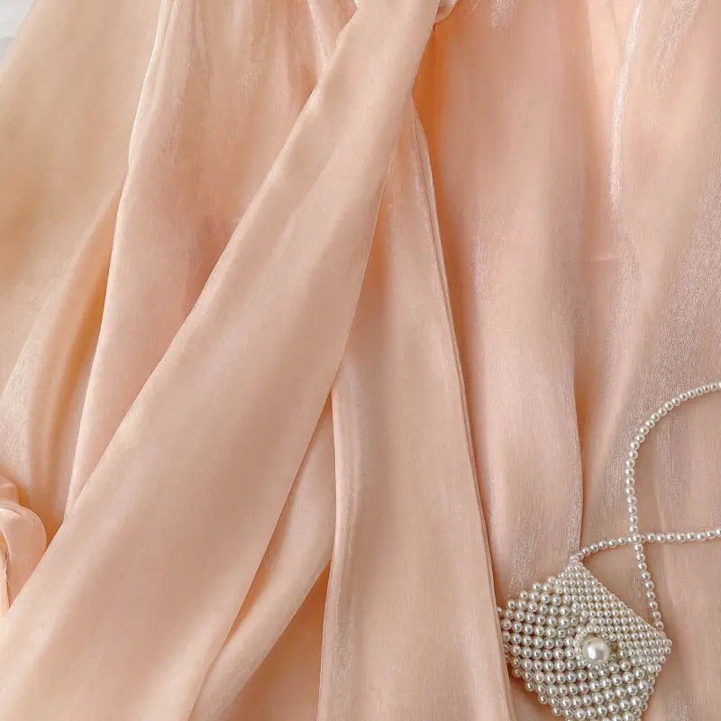 Vintage effen blouse met lange mouwen en pofmouwen Koreaanse mode Sexy kantoordame Shirt dameskleding