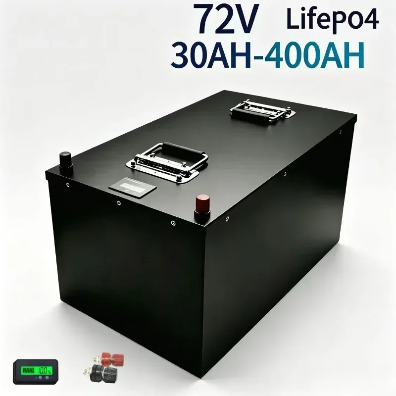 72V  Lithium Iron Phosphate Energy Storage Unit 30Ah To 400Ah Built In Intelligent BMS Fit For Electric Tricycle Golf Car